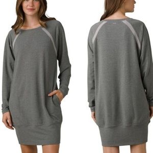 (AA4) prAna Rosie Dress Color: Ashy Grey, Size XS, NWT